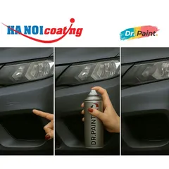 Sơn Xịt Xóa Vết Xước cho xe MITSUBISHI MIRAGE Màu XÁM ĐẬM Code A02 - EISEN GREY chính hãng DR.PAINT