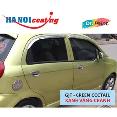 Sơn Xóa Vết Xước Xe Ô tô DAEWOO MATIZ Màu XANH VÀNG CHANH Code GJT - GREEN COCTAIL chính hãng DR.PAINT Dạng Bình Xịt