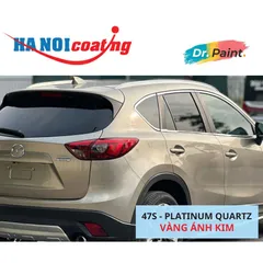 Bình sơn Xịt Xóa Vết Xước Xe Ô tô MAZDA CX-5 Màu VÀNG ÁNH KIM Code 47S - PLATINUM QUART chính hãng DR.PAINT