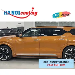 Bình sơn Xịt Xóa Vết Xước xe Ô tô VINFAST VF9 màu CAM ÁNH KIM mã màu ORB - SUNSET ORANGE chính hãng DR.PAINT