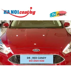 Bình Xịt Xóa Vết Xước cho xe FORD FOCUS Màu ĐỎ ÁNH KIM Code DR - RED CANDY chính hãng DR.PAINT