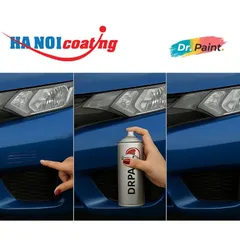 Bình sơn Xịt Xóa Vết Xước Xe Ô tô MAZDA BT-50 Màu Xanh Đen Pha Lê Code 42M - DEEP CRYSTAL BLUE chính hãng DR.PAINT