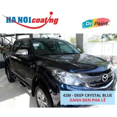 Bình sơn Xịt Xóa Vết Xước Xe Ô tô MAZDA BT-50 Màu Xanh Đen Pha Lê Code 42M - DEEP CRYSTAL BLUE chính hãng DR.PAINT