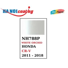 Bình Xịt Sơn Xóa Vết Xước Xe HONDA CR-V Màu TRẮNG NGỌC TRAI code NH788P - WHITE ORCHID chính hãng DR.PAINT