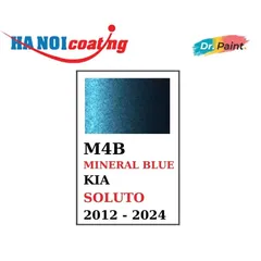 Bình Sơn Xóa Vết Xước cho xe KIA SOLUTO Màu XANH DƯƠNG ÁNH KIM mã màu M4B - MINERAL BLUE chính hãng DR.PAINT