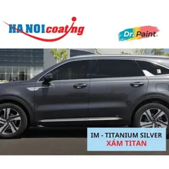 Bình sơn Xịt Xóa Vết Xước Xe Ô tô KIA SORENTO Màu XÁM TITAN Code IM - TITANIUM SILVER chính hãng DR.PAINT
