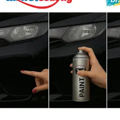 Bình sơn Xịt Xóa Vết Xước Xe Ô tô MERCEDES ML280 Màu ĐEN ÁNH KIM Code 197 - OBSIDIAN BLACK chính hãng DR.PAINT