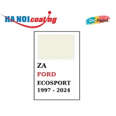 Bình sơn Xịt Xóa Vết Xước xe Ô tô FORD ECOSPORT Màu TRẮNG KIM CƯƠNG code ZA - DIAMOND WHITE chính hãng DR.PAINT