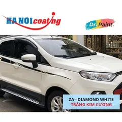 Bình sơn Xịt Xóa Vết Xước xe Ô tô FORD ECOSPORT Màu TRẮNG KIM CƯƠNG code ZA - DIAMOND WHITE chính hãng DR.PAINT