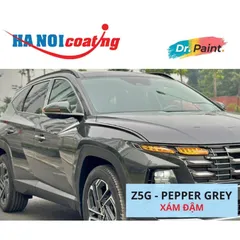 Bình sơn Xịt Xóa Vết Xước Xe Ô tô HYUNDAI TUCSON Màu XÁM ĐẬM Code Z5G - PEPPER GREY chính hãng DR.PAINT