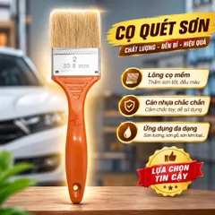 Cọ quét sơn cán nhựa đầu cọ mềm đa năng 1.5 inch(3,5cm)