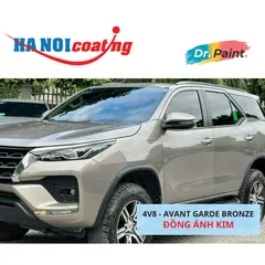 Bình sơn Xịt Xóa Vết Xước Xe Ô tô TOYOTA FORTUNER Màu ĐỒNG ÁNH KIM  code 4V8 - AVANT GARDE BRONZE chính hãng DR.PAINT