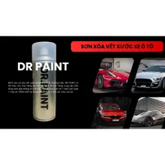 Bình sơn Xịt Xóa Vết Xước Xe Ô tô MG ZS Màu ĐEN ÁNH KIM Code PBC - NEW PEARL BLACK chính hãng DR.PAINT