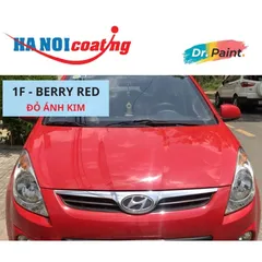 Bình sơn Xịt Xóa Vết Xước Xe Ô tô HYUNDAI I20 Màu ĐỎ ÁNH KIM code 1F - BERRY RED chính hãng DR.PAINT