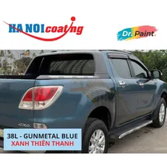 Bình sơn Xịt Xóa Vết Xước Xe Ô tô MAZDA BT-50 Màu XANH THIÊN THANH Code 38L - GUNMETAL BLUE chính hãng DR.PAINT