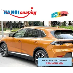 Bình sơn Xịt Xóa Vết Xước Xe Ô tô VINFAST VF8 màu CAM ÁNH KIM mã màu ORB - SUNSET ORANGE chính hãng DR.PAINT