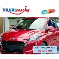 Bình sơn Xịt Xóa Vết Xước Xe Ô tô HYUNDAI GRAND I10 Màu ĐỎ ÁNH KIM code WR7 - DRAGON RED chính hãng DR.PAINT