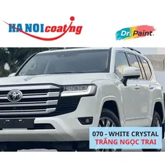 Bình Xịt Xóa Vết Xước Xe TOYOTA LAND CRUISER Màu TRẮNG NGỌC TRAI Code 070 - WHITE CRYSTAL chính hãng DR.PAINT