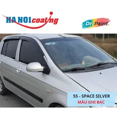 Bình sơn Xịt Xóa Vết Xước Xe Ô tô HYUNDAI GETZ Màu GHI BẠC code 5S - SPACE SILVER chính hãng DR.PAINT