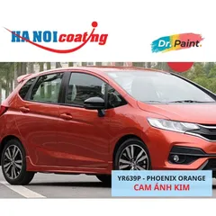 Sơn Xịt Xóa Vết Xước cho xe HONDA JAZZ màu CAM ÁNH KIM mã màu YR639P - PHOENIX ORANGE chính hãng DR.PAINT
