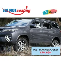Sơn Xịt Xóa Vết Xước cho xe TOYOTA FORTUNER Màu XÁM ĐẬM code 1G3 - MAGNETIC GREY chính hãng DR.PAINT