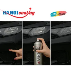 Bình sơn Xịt Xóa Vết Xước Xe Ô tô MITSUBISHI OUTLANDER Màu ĐEN ÁNH KIM code X42 - AMETHYST BLACK chính hãng DR.PAINT