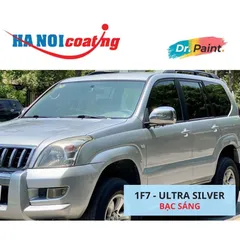Bình Sơn Xịt Xóa Vết Xước Xe Ô tô TOYOTA LAND CRUISER PRADO Màu BẠC SÁNG Code 1F7 - ULTRA SILVER chính hãng DR.PAINT