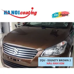 Bình sơn Xịt Xóa Vết Xước Xe Ô tô SUZUKI CIAZ Màu NÂU ÁNH KIM code ZQU - DIGNITY BROWN 2 chính hãng DR.PAINT