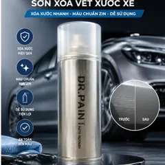 Bình sơn Xịt Xóa Vết Xước Xe Ô tô HYUNDAI SANTAFE Màu ĐEN ÁNH KIM Code NKA - PHANTOM BLACK chính hãng DR.PAINT