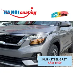 Bình sơn Xịt Xóa Vết Xước Xe Ô tô KIA SELTOS Màu XÁM THÉP code KLG - STEEL GREY chính hãng DR.PAINT