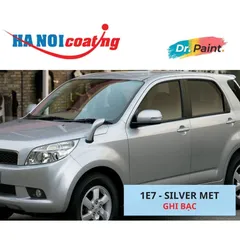 Bình Sơn Xịt Xóa Vết Xước Xe Ô tô TOYOTA RUSH Màu GHI BẠC Code 1E7 - SILVER MET chính hãng DR.PAINT