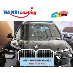 Bình sơn Xịt Xóa Vết Xước Xe Ô tô BMW 320I Màu ĐEN ÁNH KIM Code 475 - SAPHIRSCHWARZ chính hãng DR.PAINT