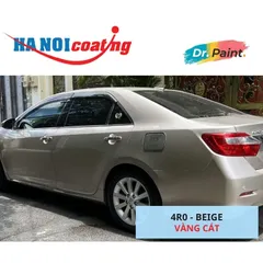 Bình sơn Xịt Xóa Vết Xước Xe Ô tô TOYOTA CAMRY Màu VÀNG CÁT Code 4R0 - BEIGE chính hãng DR.PAINT