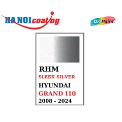 Bình Sơn Xịt Xóa Vết Xước Xe Ô tô HYUNDAI GRAND I10 Màu BẠC SÁNG code RHM - SLEEK SILVER chính hãng DR.PAINT