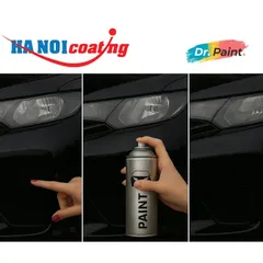 Bình sơn Xịt Xóa Vết Xước Xe Ô tô MITSUBISHI DESTINATOR Màu ĐEN ÁNH KIM code X37 - BLACK PEARL chính hãng DR.PAINT