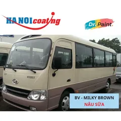 Bình sơn Xịt Xóa Vết Xước Xe Ô tô HYUNDAI COUNTY Màu NÂU SỮA code BV - MILKY BROWN chính hãng DR.PAINT
