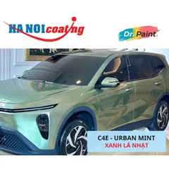 Bình sơn Xịt Xóa Vết Xước cho xe Ô tô VINFAST LIMO GREEN màu Xanh Lá Nhạt mã màu C4E - URBAN MINT chính hãng DR.PAINT