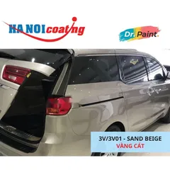 Bình sơn Xịt Xóa Vết Xước Xe Ô tô KIA SEDONA Màu VÀNG CÁT Code 3V - SAND BEIGE chính hãng DR.PAINT