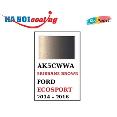 Bình Sơn Xịt Xóa Vết Xước Xe Ô tô FORD ECOSPORT Màu NÂU HỔ PHÁCH code AK5CWWA - BRISBANE BROWN chính hãng DR.PAINT
