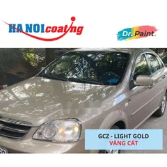 Bình sơn Xịt Xóa Vết Xước Xe Ô tô CHEVROLET LACETTI Màu VÀNG CÁT code GCZ - LIGHT GOLD chính hãng DR.PAINT