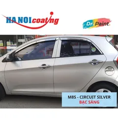 Bình sơn Xịt Xóa Vết Xước Xe Ô tô KIA MORNING Màu BẠC SÁNG Code M8S - CIRCUIT SILVER chính hãng DR.PAINT