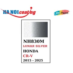 Sơn Xịt Xóa Vết Xước cho xe HONDA CR-V màu BẠC ÁNH TRĂNG mã màu NH830M - LUNAR SILVER chính hãng DR.PAINT