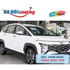 Bình Xịt Xóa Vết Xước Xe HYUNDAI STARGAZER Màu TRẮNG NGỌC TRAI Code WC9 - HYPER WHITE chính hãng DR.PAINT