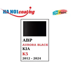Bình sơn Xịt Xóa Vết Xước Xe Ô tô KIA K5 Màu ĐEN ÁNH KIM code ABP - AURORA BLACK chính hãng DR.PAINT