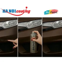 Bình sơn Xịt Xóa Vết Xước Xe Ô tô CHEVROLET COLORADO Màu NÂU ÁNH KIM code GVX - AUBURN BROWN chính hãng DR.PAINT