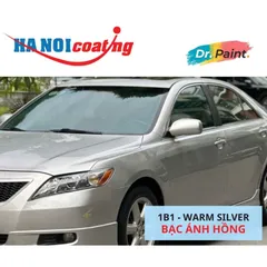 Bình Sơn Xịt Xóa Vết Xước Xe Ô tô TOYOTA CAMRY Màu BẠC ÁNH HỒNG mã màu 1B1 - WARM SILVER chính hãng DR.PAINT