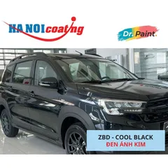 Bình sơn Xịt Xóa Vết Xước Xe Ô tô SUZUKI XL7 Màu ĐEN ÁNH KIM code ZBD - COOL BLACK chính hãng DR.PAINT