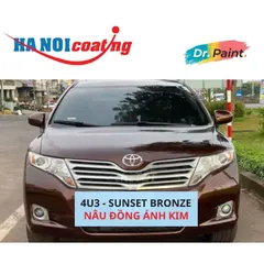 Sơn Xịt Xóa Vết Xước cho xe TOYOTA VENZA Màu NÂU ÁNH ĐỒNG Code 4U3 - SUNSET BRONZE chính hãng DR.PAINT