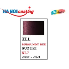 Sơn Xịt Xóa Vết Xước cho xe SUZUKI XL7 Màu ĐỎ ĐẬM Code ZLL - BURGUNDY RED chính hãng DR.PAINT