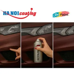 Sơn Xịt Xóa Vết Xước cho xe SUZUKI XL7 Màu ĐỎ ĐẬM Code ZLL - BURGUNDY RED chính hãng DR.PAINT